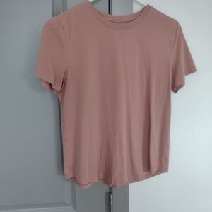 LULULEMON LOVE CREW-PINK CLAY-SIZE 4